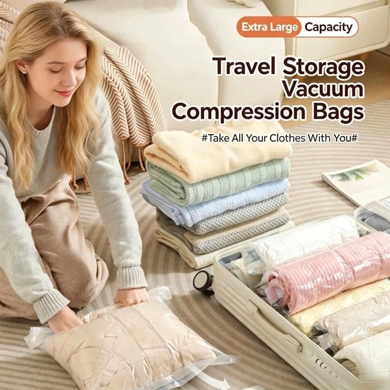 Travel Accessories You Need - Sacs de rangement de voyage compressibles