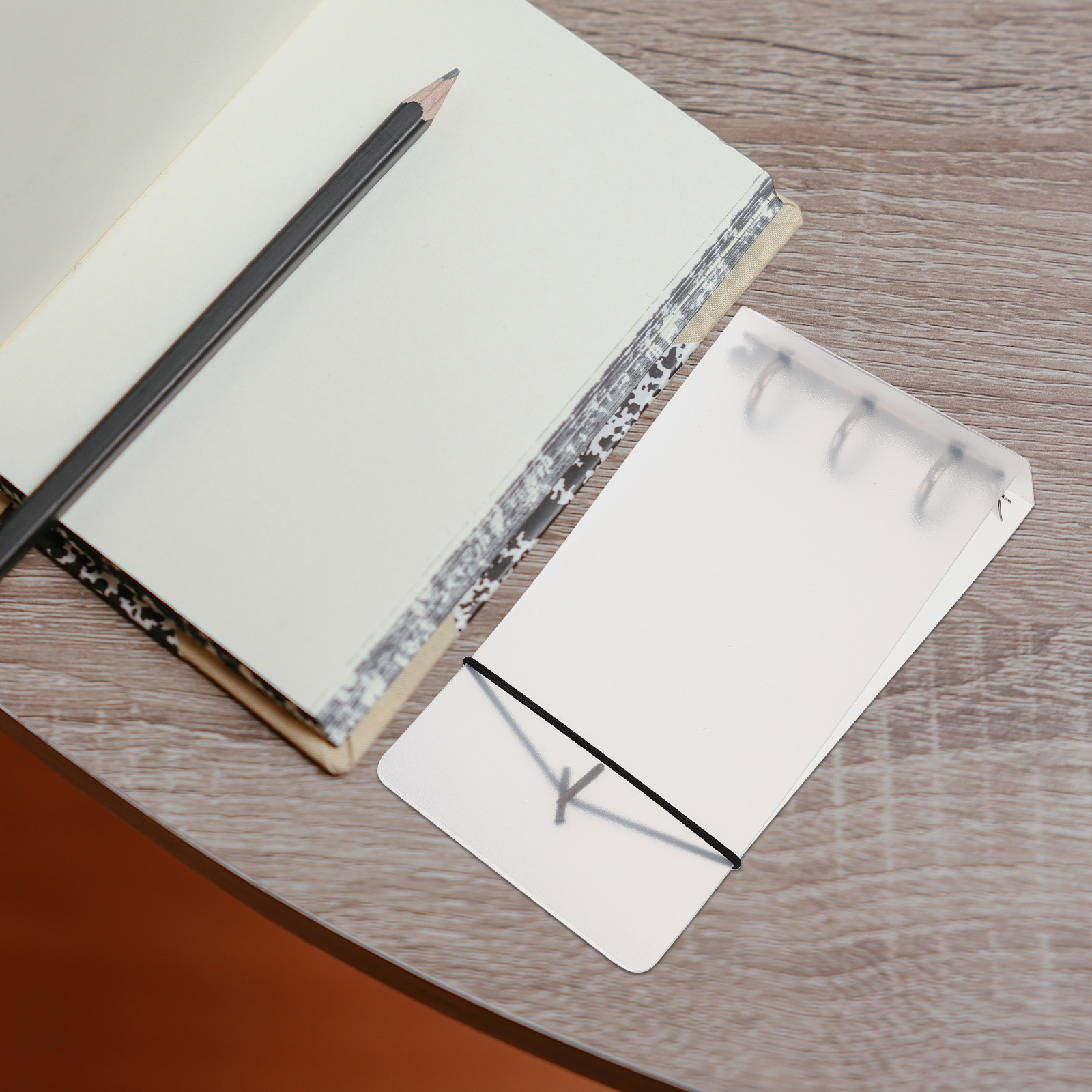Travel Notebook Journal - Lot de 3 classeurs transparents avec