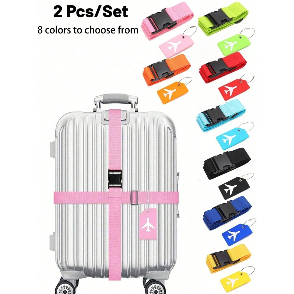 Travel Accessories Luggage Straps - Ensemble de sangles de bagages avec