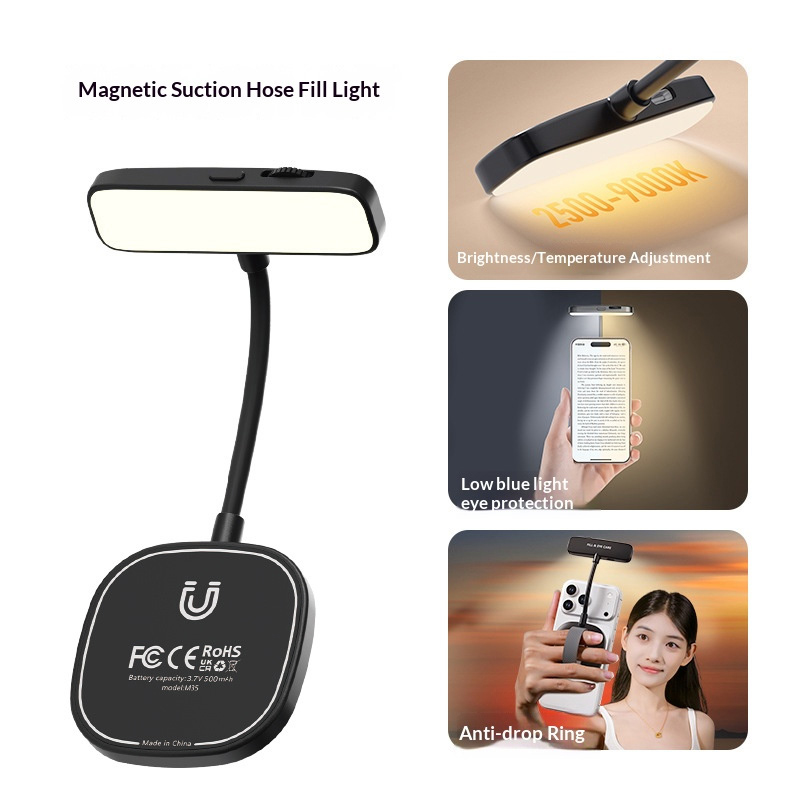 Book Light Flexible - Mini lampe d'appoint magnétique flexible et