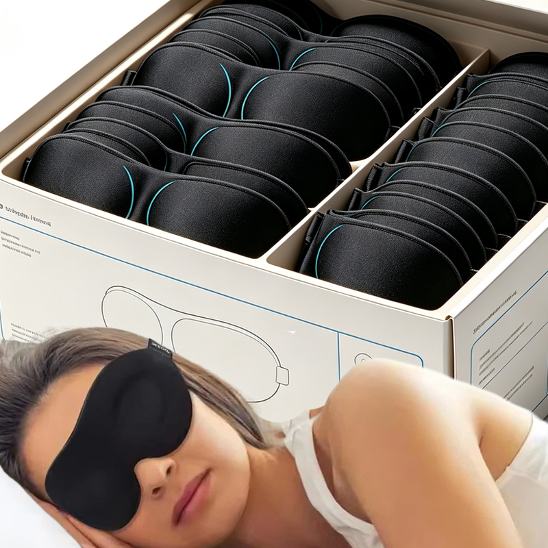 Travel Accessories Eye Mask - Masque de sommeil 3D portable, cache-yeux,