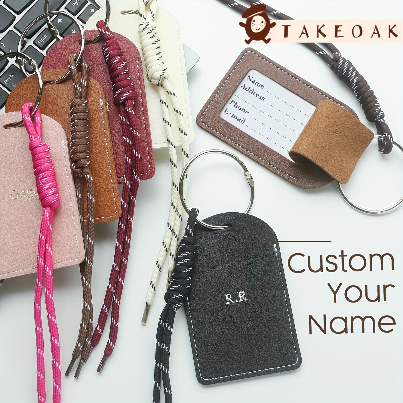 Travel Accessories Luggage Straps - Étiquette de bagage en cuir personnalisée