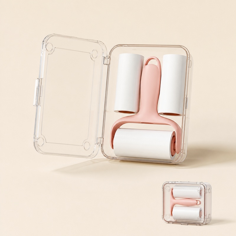 Travel Router Accessories - Mini rouleau anti-peluches de voyage avec