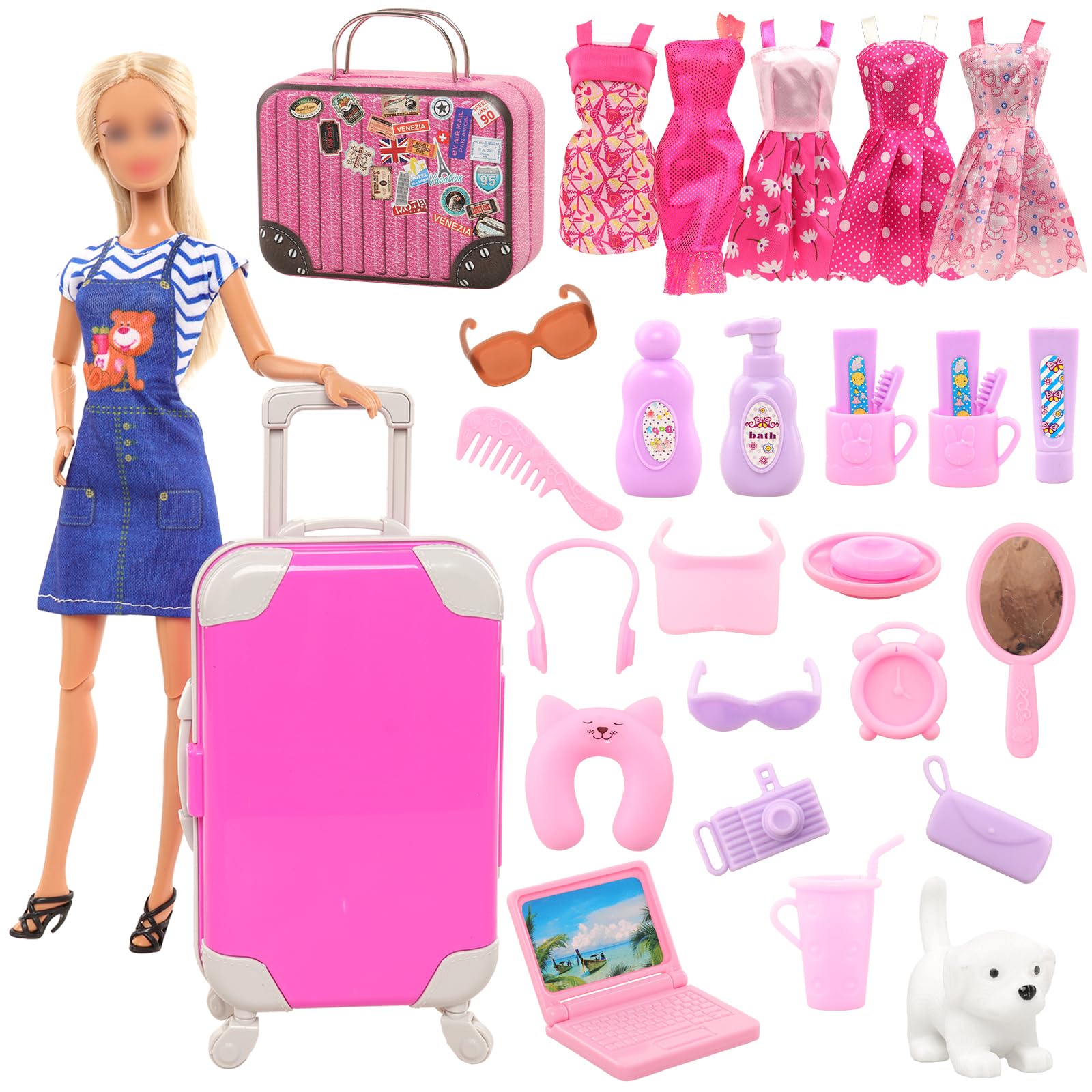 Travel Accessories For Kids - BARWA-Meubles de voyage pour filles, vêtements