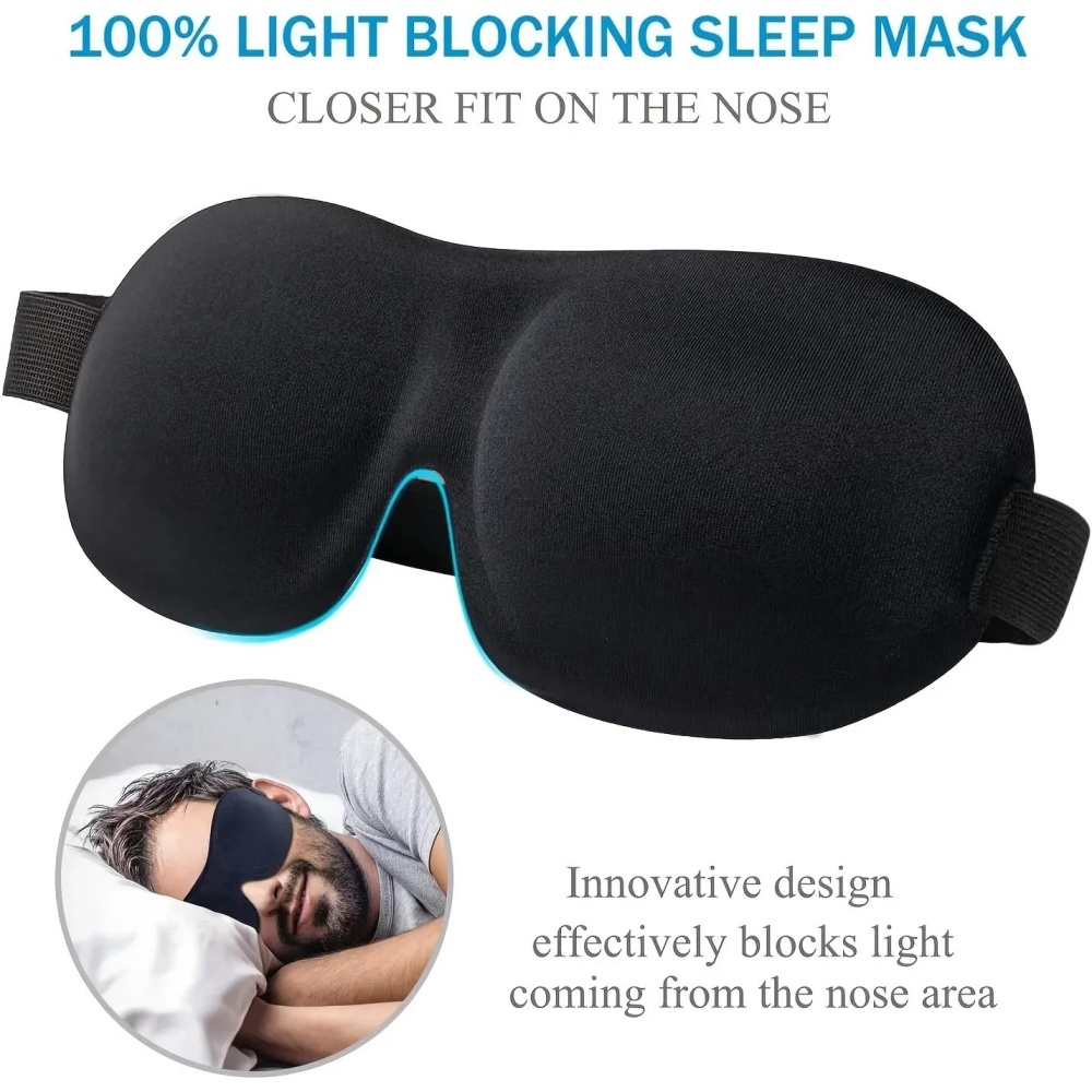 Travel Accessories Eye Mask - Masque de sommeil 3D en mousse