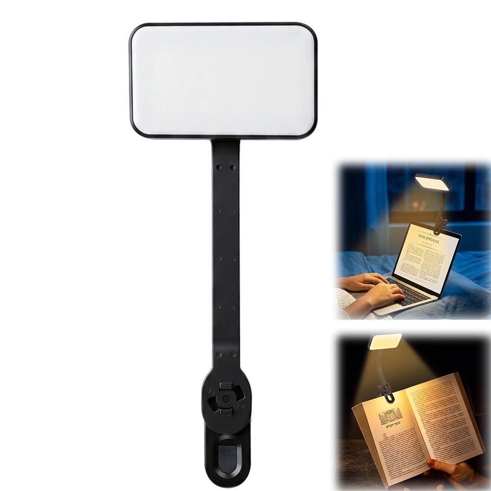 Book Light Flexible - Lampe de lecture LED à clipser,