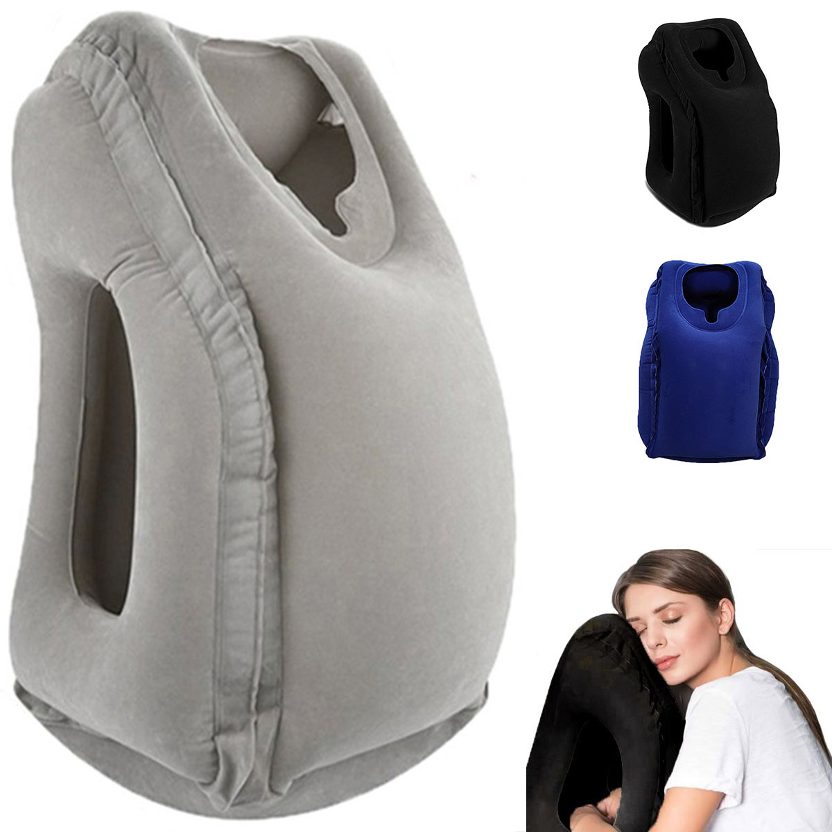 Travel Accessories Long Haul - Oreiller de voyage gonflable, accessoires de