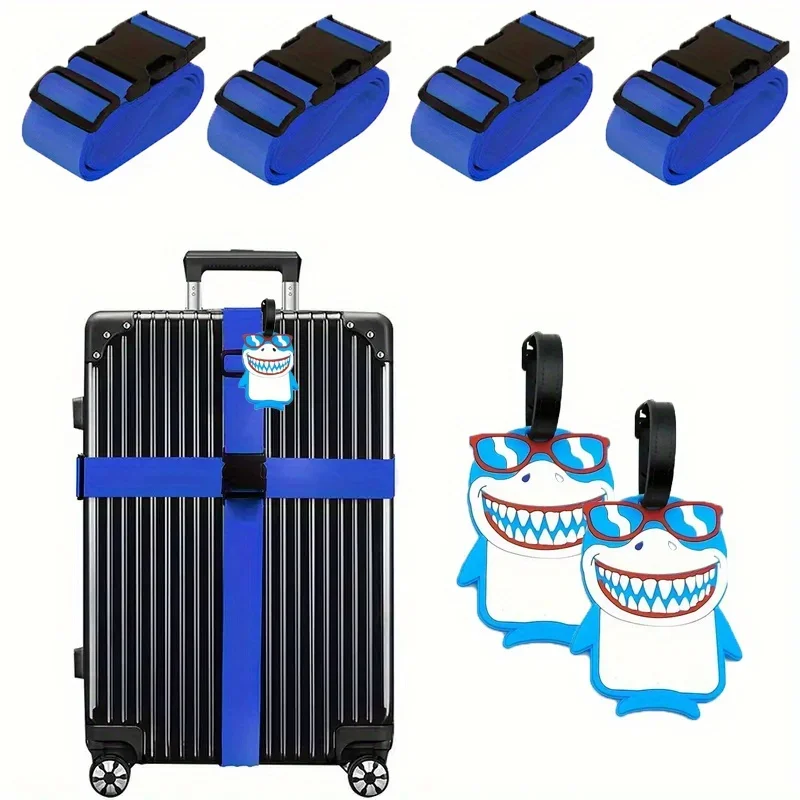 Travel Accessories Luggage Straps - Paquet de 6 sangles de bagages