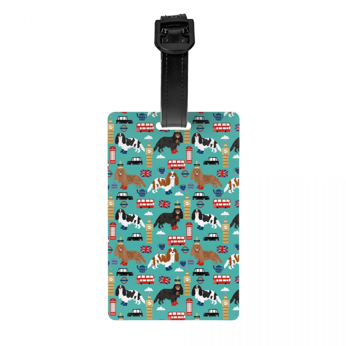 Travel Accessories London - Étiquettes à bagages personnalisées Cavalier King
