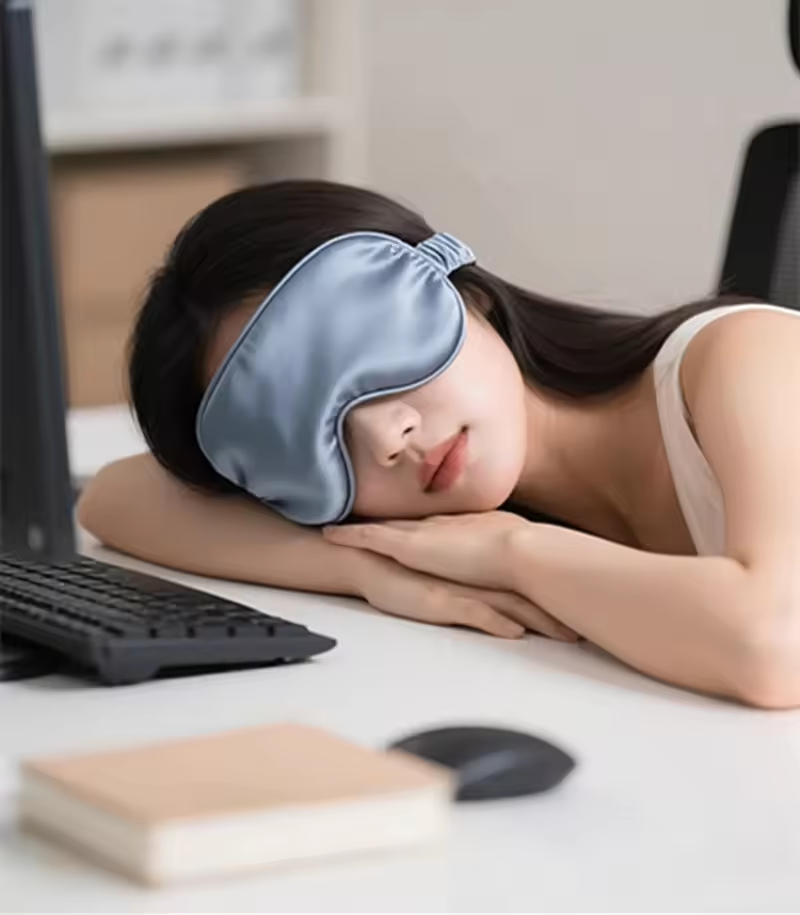 Masque de sommeil en soie doub - Travel Accessories Eye Mask avis et prix