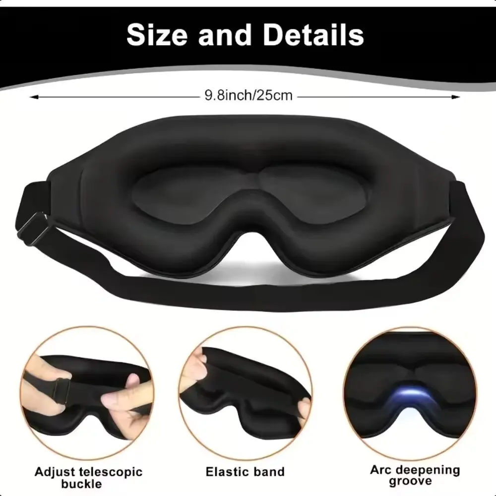 Masque pour les yeux 3D, masqu - Travel Accessories Eye Mask avis et prix
