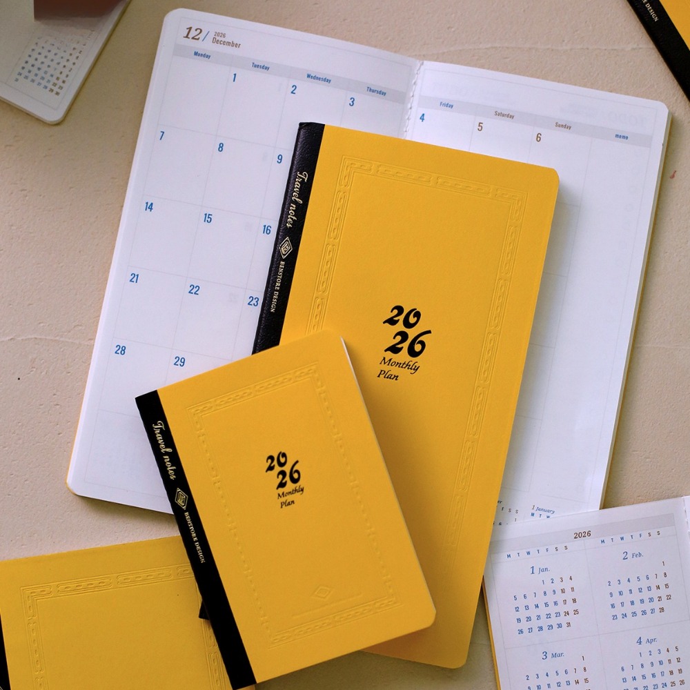 Calendrier annuel 2026, carnet - Travel Notebook Journal avis et prix