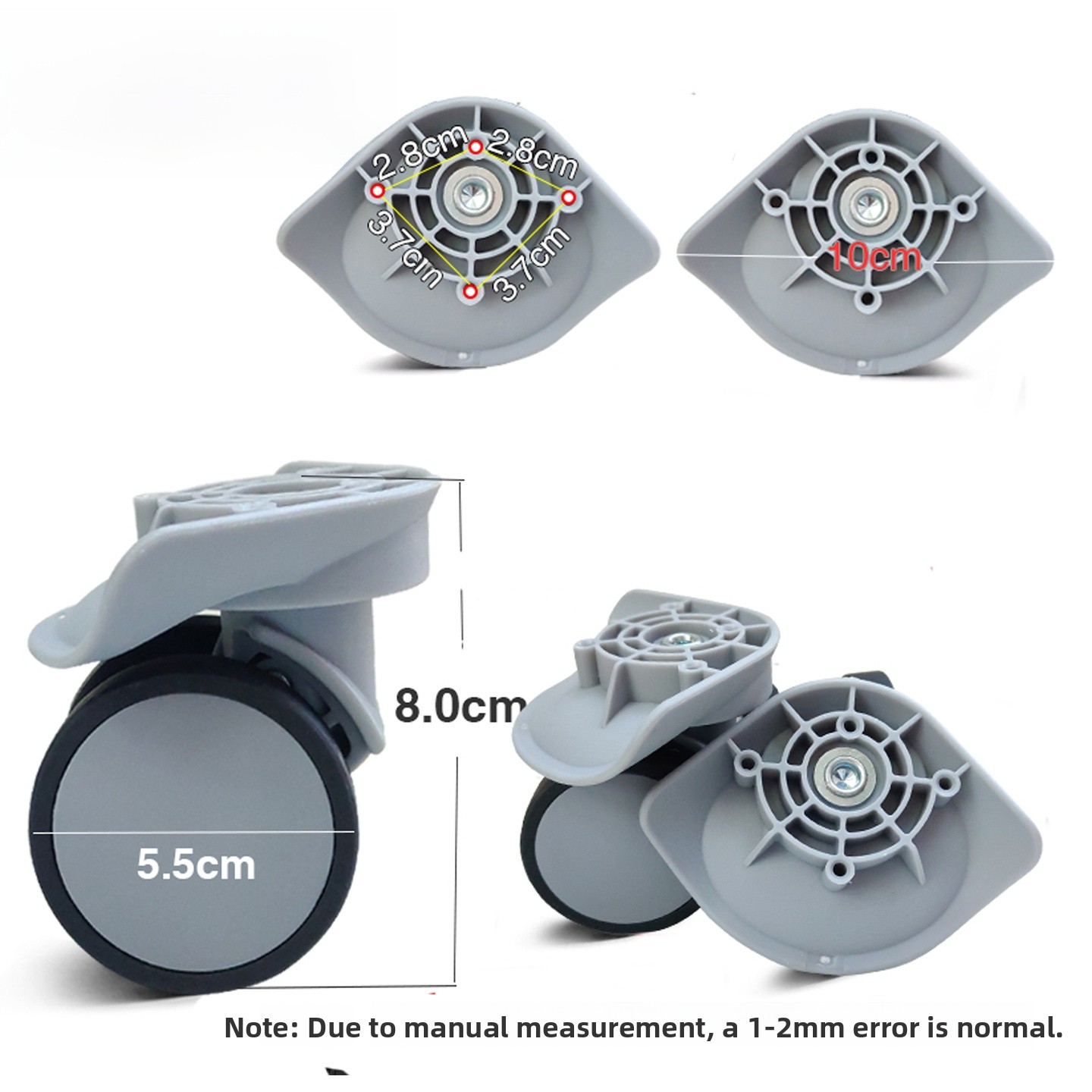 Roulettes universelles pour va - Travel Router Accessories avis et prix