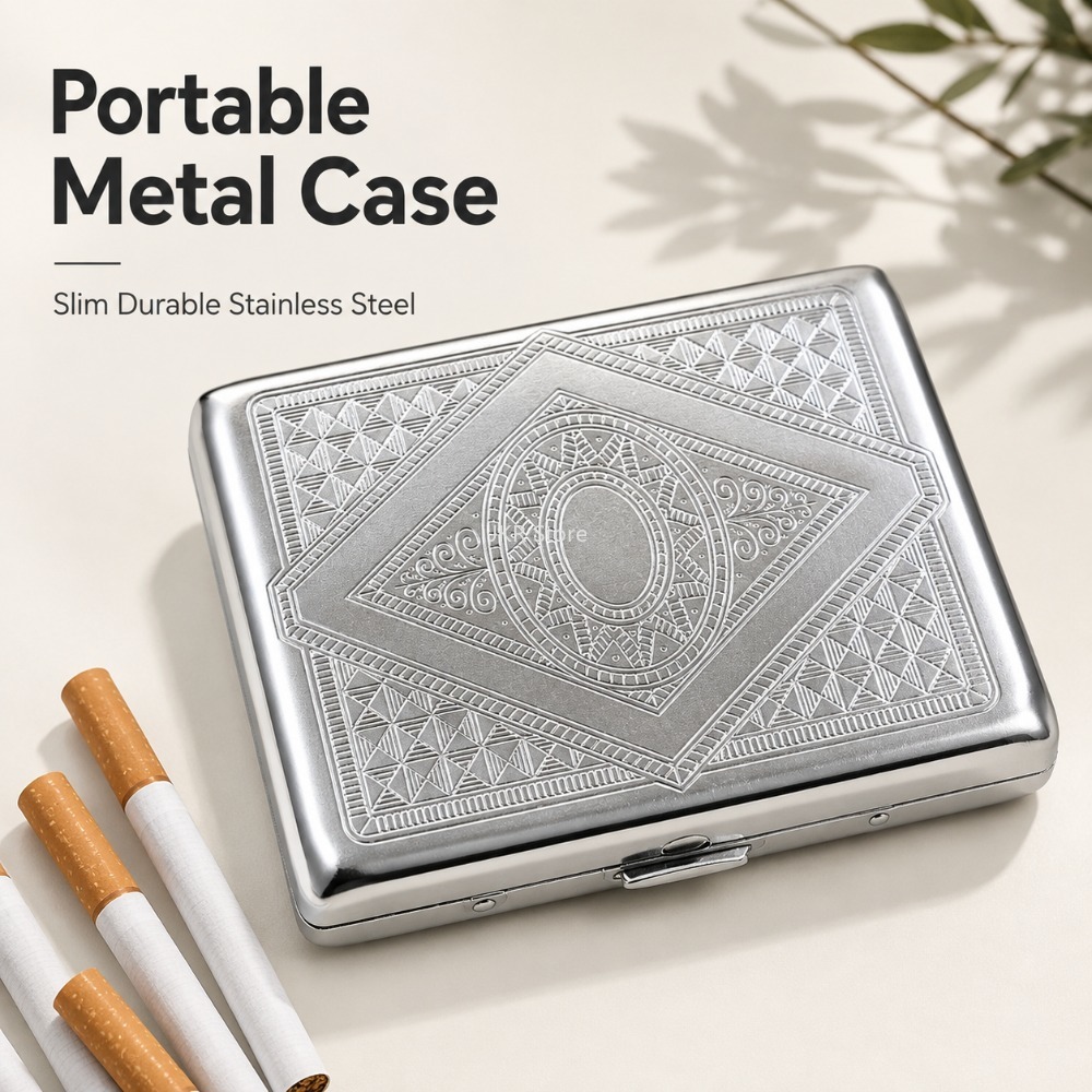 Boîte à cigarettes en acier in - Travel Accessories Box avis et prix