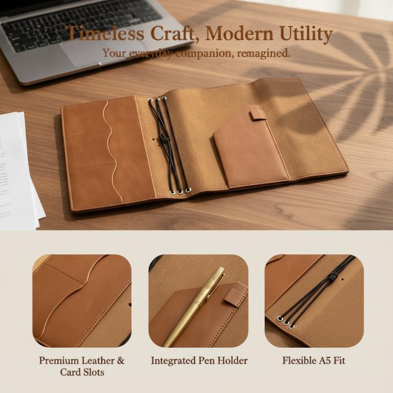 Couverture de journal en cuir  - Travel Notebook Journal avis et prix