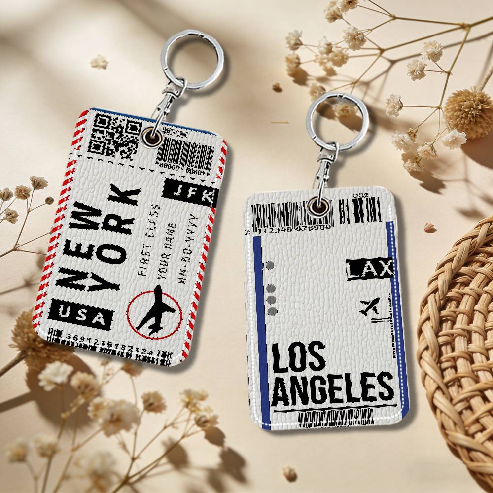 Porte-clés en cuir pour billet - Travel Accessories London avis et prix
