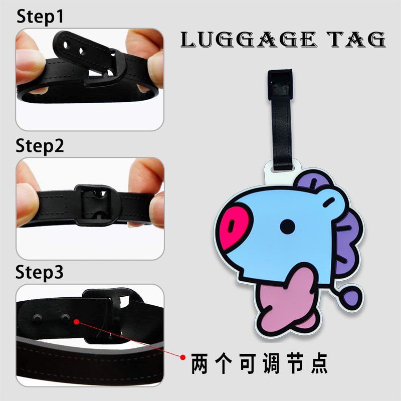 Porte-clés mignon BT21, étique - Travel Accessories Gear avis et prix