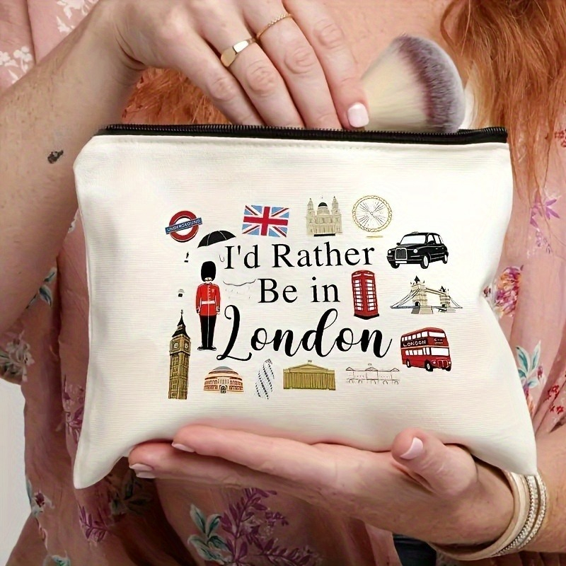 Sac à cosmétiques imprimé Lond - Travel Accessories London avis et prix