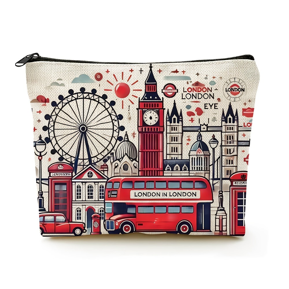 Sac à cosmétiques imprimé Lond - Travel Accessories London avis et prix