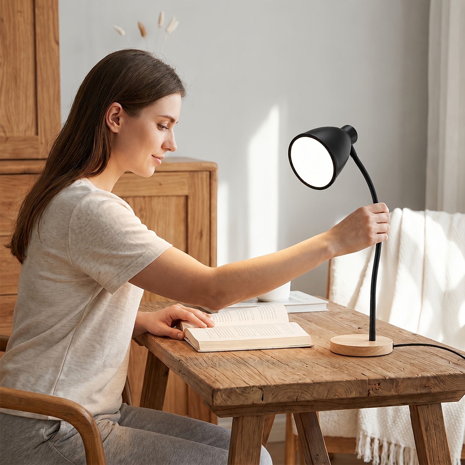 Lampe de bureau à CRI élevé 90 - Book Light Flexible avis et prix