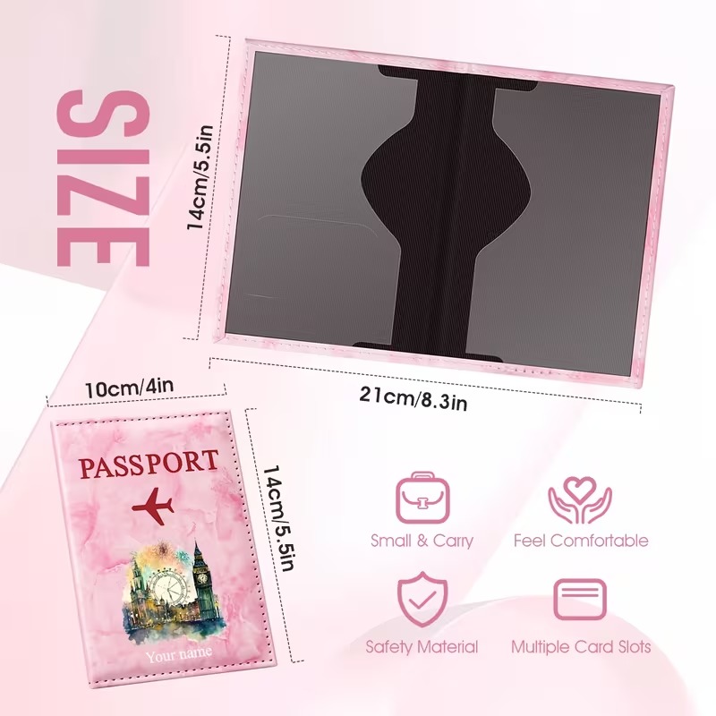 Porte-passeport personnalisé a - Travel Accessories London avis et prix