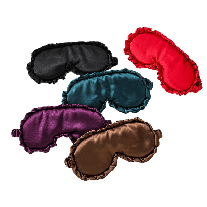 Masque de sommeil en soie imit - Travel Accessories Eye Mask avis et prix