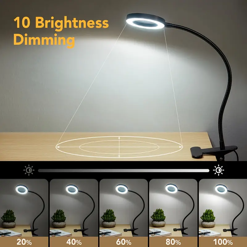 Lampe de bureau à clipser avec - Book Light Flexible avis et prix
