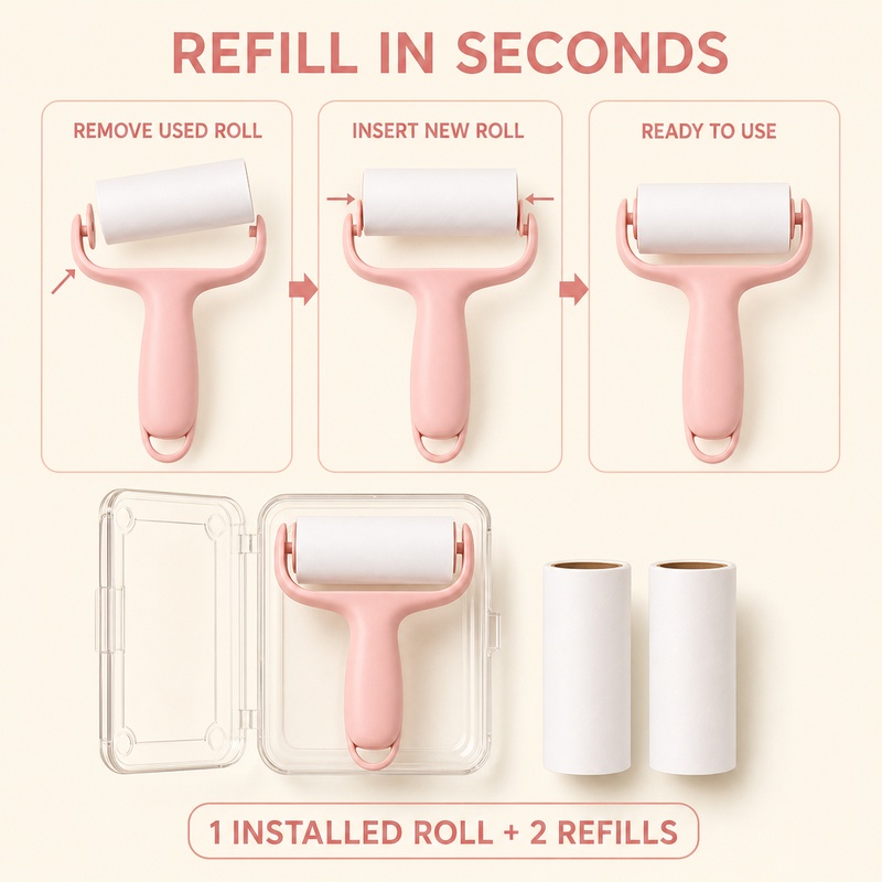 Mini rouleau anti-peluches de  - Travel Router Accessories avis et prix