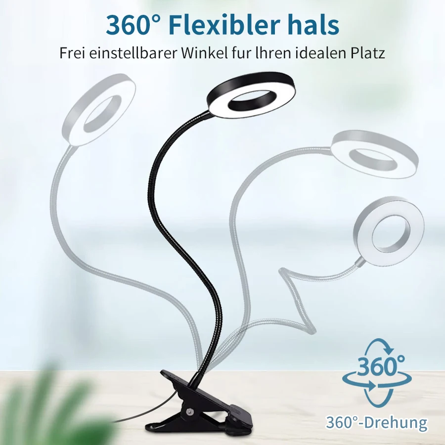 Lampe de lecture pliable USB 4 - Book Light Flexible avis et prix