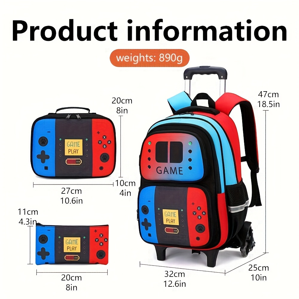 Sac à dos à roulettes 3 pièces - Travel Router Accessories avis et prix