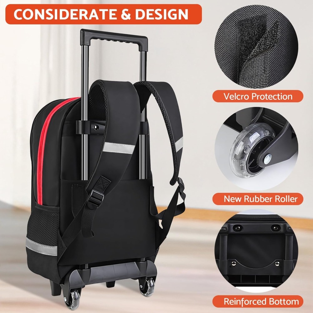 Sac à dos à roulettes 3 pièces - Travel Router Accessories avis et prix