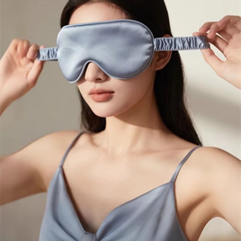 Masque de sommeil en soie doub - Travel Accessories Eye Mask avis et prix