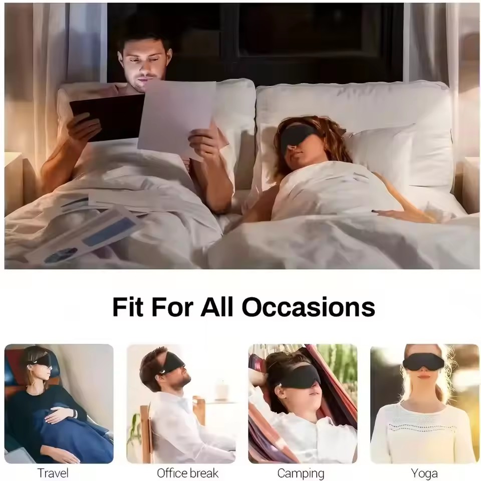 Masque pour les yeux 3D, masqu - Travel Accessories Eye Mask avis et prix