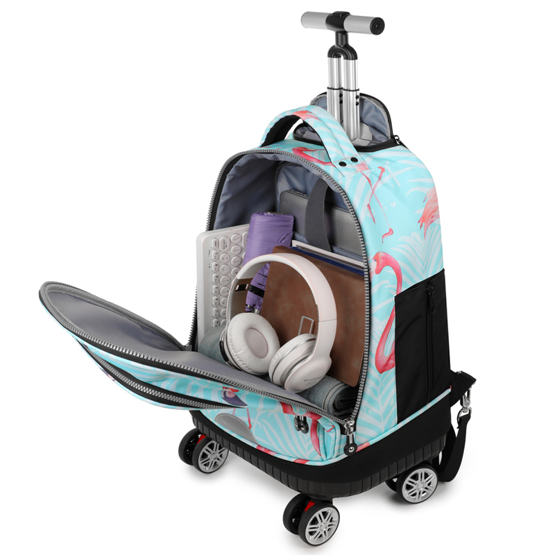 Sac à dos roulant avec roulett - Travel Router Accessories avis et prix