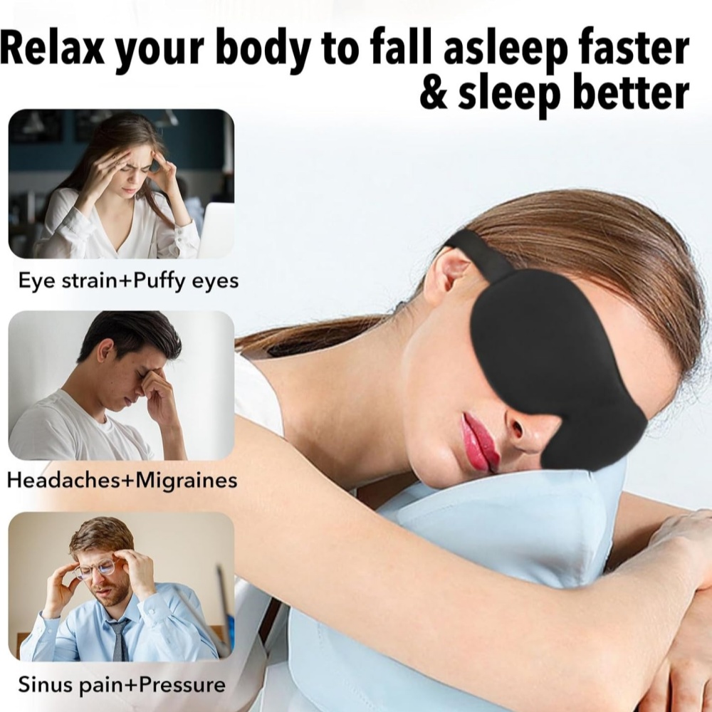 Masque de sommeil 3D en mousse - Travel Accessories Eye Mask avis et prix