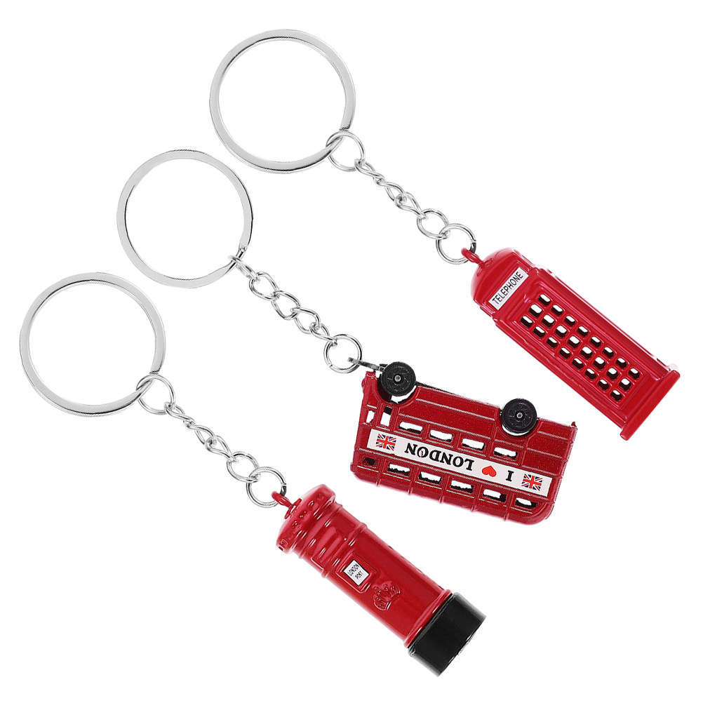 3 pièces de porte-clés souveni - Travel Accessories London avis et prix