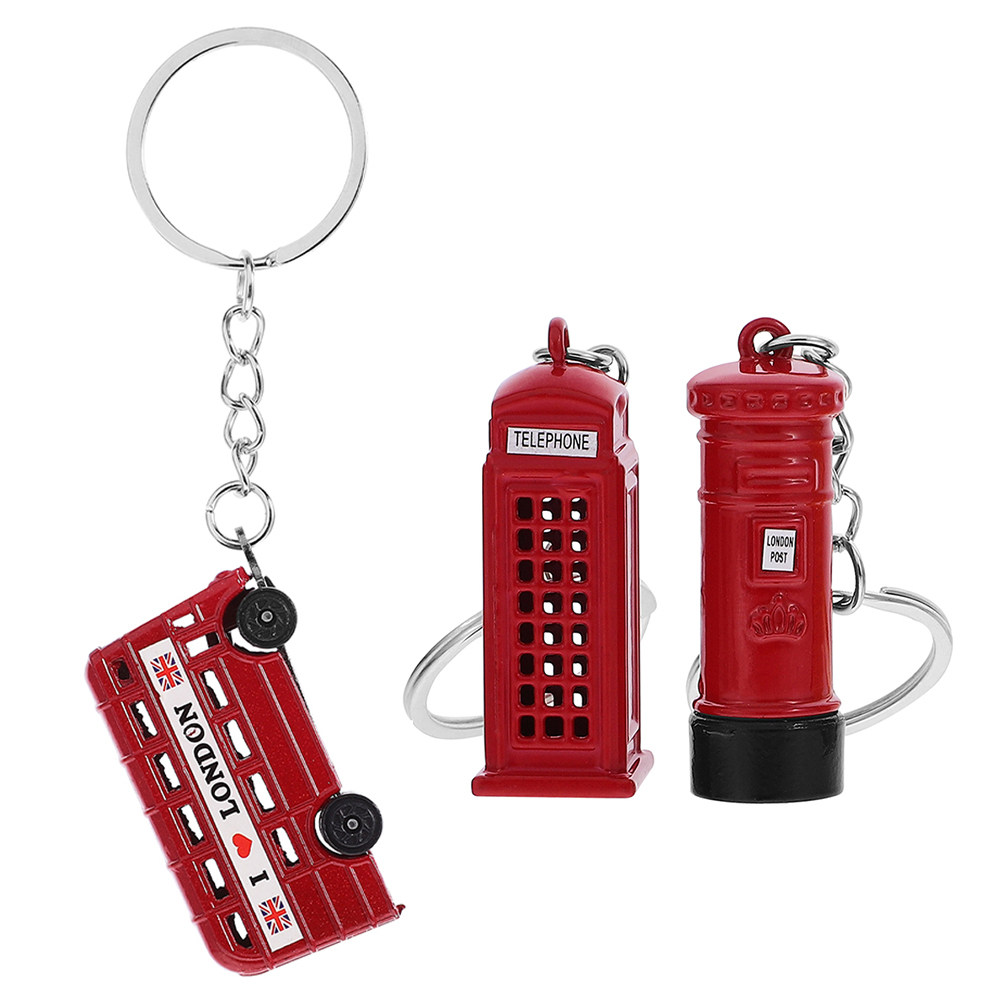 3 pièces de porte-clés souveni - Travel Accessories London avis et prix