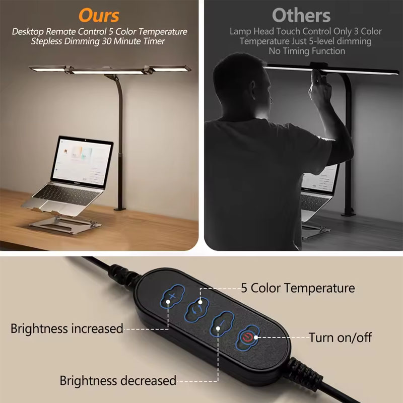 Lampe de bureau LED pour le so - Book Light Flexible avis et prix