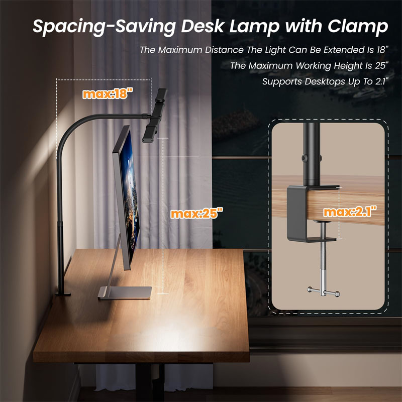 Lampe de bureau LED pour le so - Book Light Flexible avis et prix
