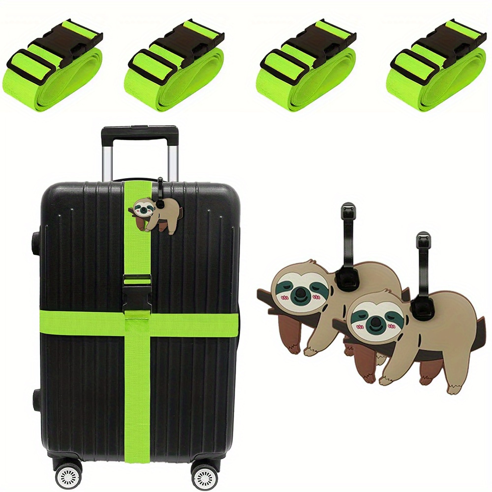 Paquet de 6 sangles de bagages - Travel Accessories Luggage Straps avis et prix