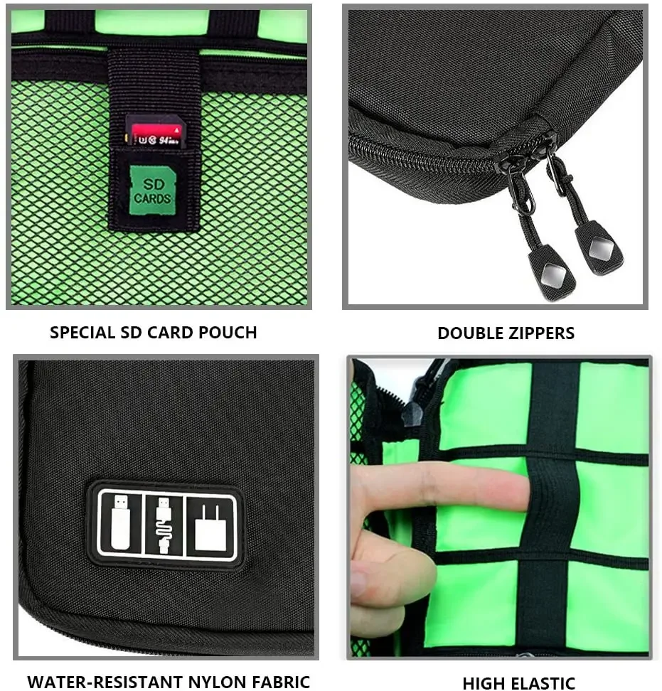 Kit de rangement pour câbles,  - Travel Accessories Organizer Case avis et prix