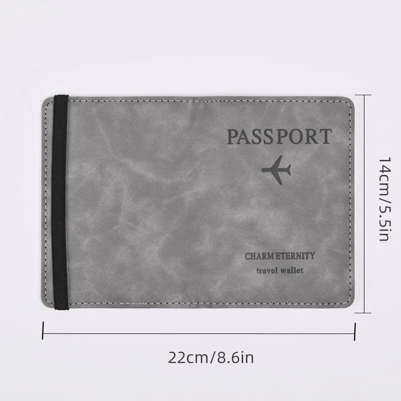 Portefeuille en cuir PU pour h - Travel Accessories Passport Holder avis et prix