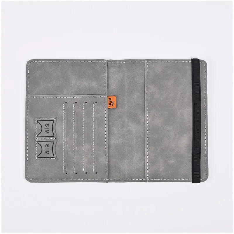 Portefeuille en cuir PU pour h - Travel Accessories Passport Holder avis et prix