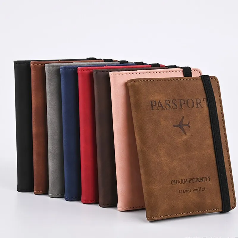 Portefeuille en cuir PU pour h - Travel Accessories Passport Holder avis et prix