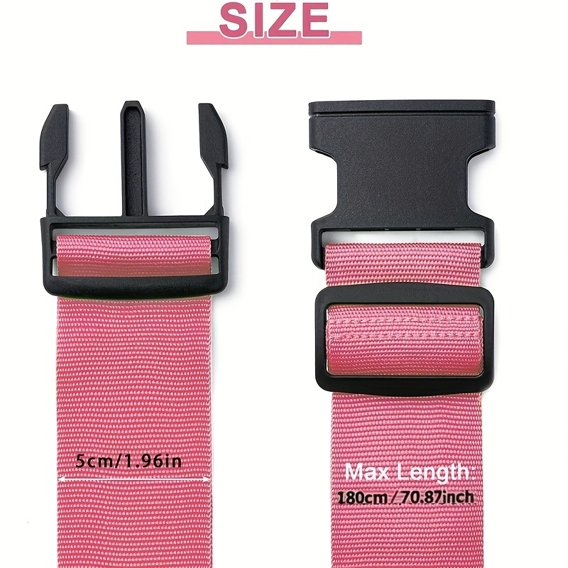 Ensemble de 4 sangles de bagag - Travel Accessories Luggage Straps avis et prix